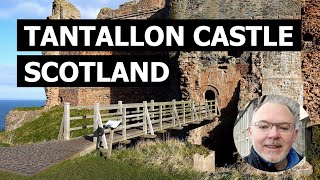 Exploring Tantallon Castle East Lothian Scotland [upl. by Winzler]