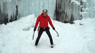 Will Gadds Ice Climbing Tech Tips Episode 3—Steep Ice Technique [upl. by Island315]