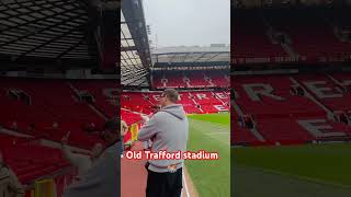 Old Trafford stadium oldtrafford football stadium manchester manchesterunited tour footy [upl. by Emolas]