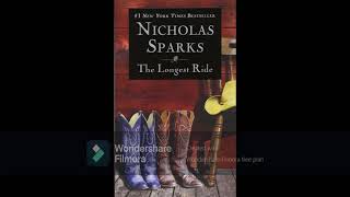 The Longest Ride by Nicholas Sparks Audiobook Part 1 [upl. by Notrom]