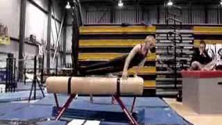 future stars 89 pommel horse routine mack gymnastics [upl. by Ordnassela]