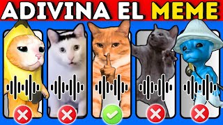 Adivina El Meme Por La Canción😀🎶Edición GATOS😺Gato Chipi Chipi😺Gato Banana😺Gato Pitufo💙😺Gato Mewing😺 [upl. by Blanka]