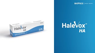 Halevox™ HA  hyaluronic acid gel for an intraarticular injection [upl. by Hpsoj]