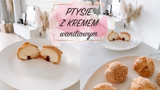 PTYSIE Z KREMEM WANILIOWYM 👩🏼‍🍳✨  ladycolour słodki vlog [upl. by Zug881]