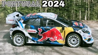 New Wing Evolution Test Ford Puma Rally1 WRC RALLY PORTUGAL 2024 PET FOURMAUX [upl. by Valenba]