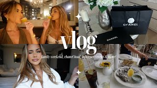 VLOG  Chanel Haul Family Weekend Brand Dinner in Sydney Rare Beauty PR amp more ♡ [upl. by Tingley]