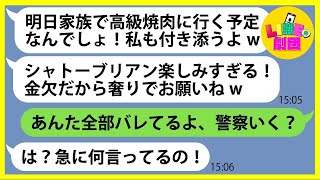 【LINE】私の家に盗聴器を仕掛けて盗み聞きをするママ友「私も明日高級焼肉に行く予定なのよw」→最低の犯罪女にある事実を伝えると顔面蒼白に…【総集編】 [upl. by Dorkas]