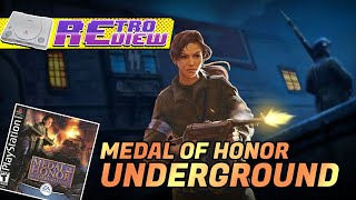 Medal of Honor Underground PS1 REVIEW Indonesia [upl. by Ahsatak]