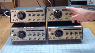 AE62 Krohn Hite 1200A Function Generator Cleanup [upl. by Yhotmit]