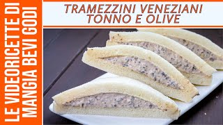 Tramezzini veneziani tonno e olive [upl. by Aneed]