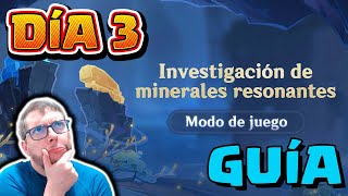 💎Investigación Aplicada de Cristales Resonantes  Día 3💎  Guía  Gameplay  Genshin Impact Español [upl. by Netsyrc118]