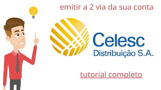 Como emitir a 2 via da conta CELESC  TUTORIAL COMPLETO [upl. by Bhatt]