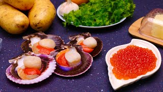 SCALLOPS RECIPE [upl. by Baxie]