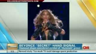 STARTING POINT Beyonces Secret Hand Signal Considered Symbol Of The Illuminati [upl. by Kramer744]