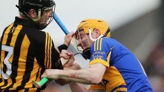 Lar Corbett vs JJ Delaney Hurling Fight [upl. by Leaper]