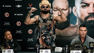 BKFC 56 Perry vs Alvarez Press Conference  Live [upl. by Marina]