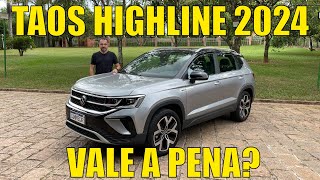 Volkswagen Taos Highline 2024  Vale a pena [upl. by Latnahs]