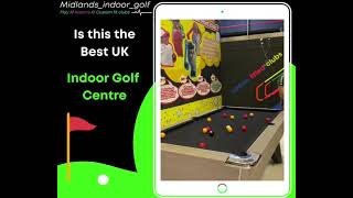 Is this the best indoor golf facility in the UK  indoorgolf golfsimulator playgolf golf [upl. by Zebaj419]