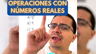 🎁 Operaciones con Números Reales  Matemáticas para el Examen de Admisión a la UNAM  001 [upl. by Delia]