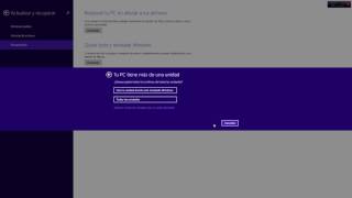 restaurar sistema windows 81 de fabrica sin disco [upl. by Enivid]