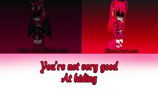 Hide and Seek Song lyrics Sing Dark God Eileenexe amp Eileen hardexe in Gacha Club [upl. by Nnaarual225]