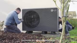 LG THERMA V R290 Installation Guide [upl. by Mcnelly514]