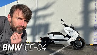 2023 BMW CE 04 Review  Daily Rider [upl. by Lurleen]