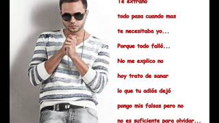 Al Límite De La Locura ft Tony Dize  Letra 2013 [upl. by Rednasela247]