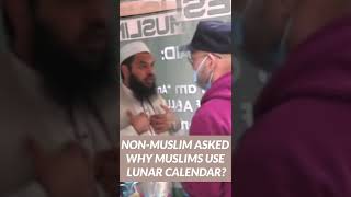 NonMuslim Asked Why Muslims Use Lunar Calendar Listen to Shaykhs Answer [upl. by Haskins]