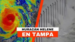 Impresionante efectos del Huracan helene en tampa [upl. by Trotta]