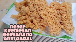 RESEP KREMESAN BERSARANG ANTI GAGAL [upl. by Anigger]