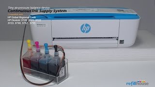 HP Deskjet 3700 3720 3755 CISS  HP 65 805 304 123 [upl. by Guillaume]