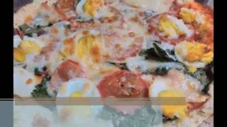 Receta de Masa de pizza con coliflor Sin harina Como preparar paso a paso [upl. by Brett]