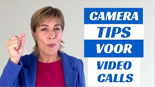 Presenteren voor de camera Zo zie je er goed uit bij online meetings video calls en webinars [upl. by Ailemrac]