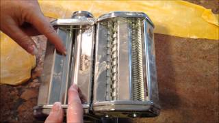 How to make Fresh Pasta Dough in Food Processor [upl. by Jens]