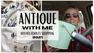 Antique Mall shopping  Holmes County Ohio Antique Malls  Antique with me [upl. by Halette]