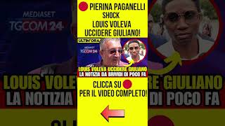 LOUIS DASSILVA VOLEVA UCCIDERE GIULIANO SAPONI  PIERINA PAGANELLI CHOC notizie cronaca news [upl. by Elvera]