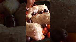 Easy SheetPan Greek Chicken with Feta amp Kalamata Olives [upl. by Uaeb]