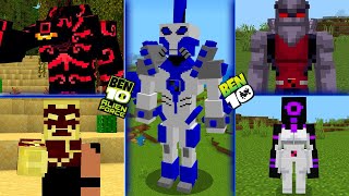 NEW BEN 10 ULTIMATE MOD FOR MINECRAFT PE  MCPE 120  ACE [upl. by Atinahc]