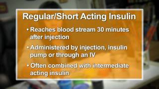 Taking Medications  Types of Insulin [upl. by Shu]