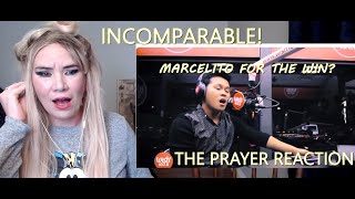 I have no Words First Time Hearing THE PRAYER  Marcelito Pomoy [upl. by Winni]