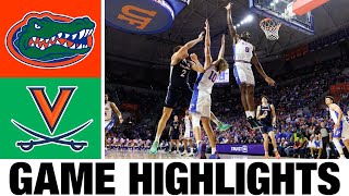 13 Florida vs Virginia Highlights  NCAA Mens Basketball  2024 College Basketball [upl. by Elbas]