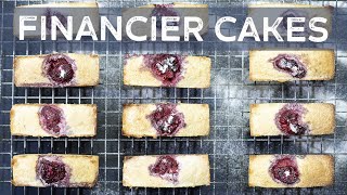 Financier Cakes  Food Channel L Recipes [upl. by Coralie387]