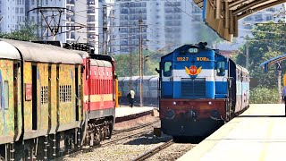 Crossing Trains  All Train Videos Indian Railways [upl. by Suez]