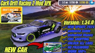 CarX Drift Racing 2 Mod APK Version 1340 Unlimited MoneyGold Latest Update 2024 NO PASSWORD 💯🔥 [upl. by Aneehs887]