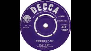 UK New Entry 1960 252 Billy Fury  Wondrous Place [upl. by Leunamne325]