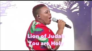 Lebo Sekgobela lion of Judah live [upl. by Oiceladni]