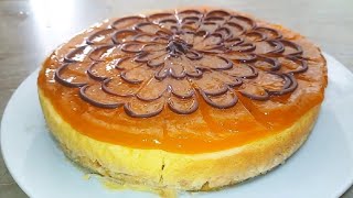 BEST EVER MANGO CHEESECAKE RECIPE 🥭 🤩🤩  EGGLESS MANGO CAKE AT HOME [upl. by Weatherley]