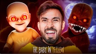 SHAITAN BABY IS BACK WITH MORE POWER  THE BABY IN YELLOW  CREDIT TO  TechnoGamerzOfficial [upl. by Ahsykal443]