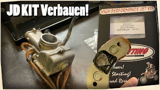 Vergaser Abstimmen mit dem JD Jetting kit  Mikuni TMX 38 [upl. by Dieball]